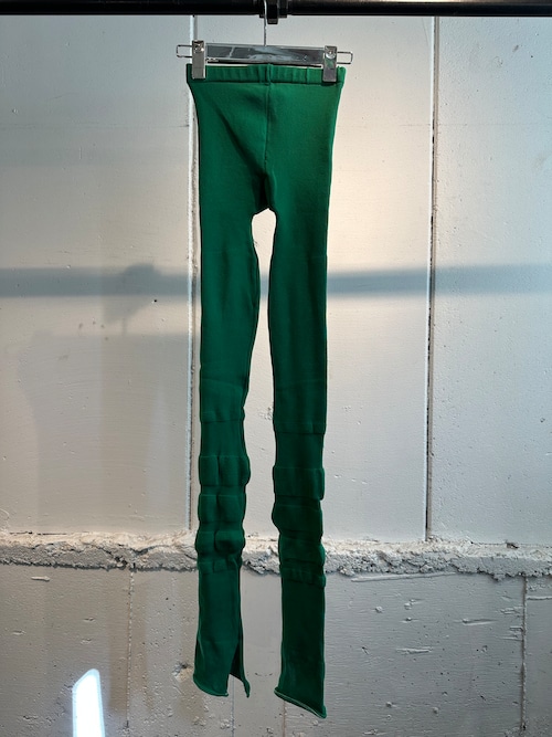 PEIEN　Knit Leggings （Green）