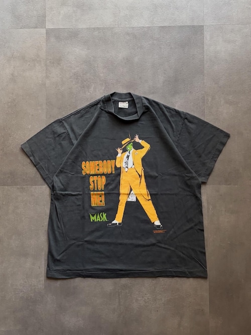 THE MASK マスク 映画Tシャツ 両面プリント XL 黒
