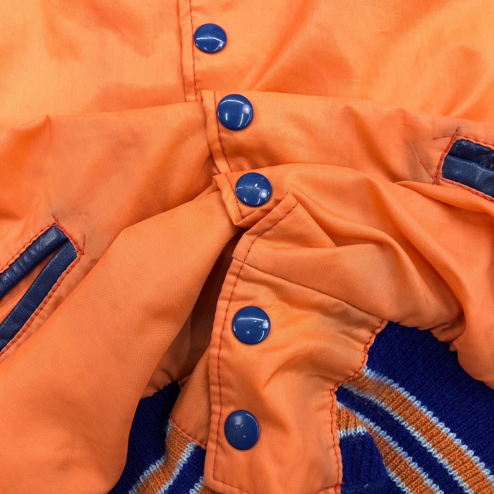 TROPHY JACKETS 80年代 USA製 ナイロンジャケット オレンジ サイズ：M