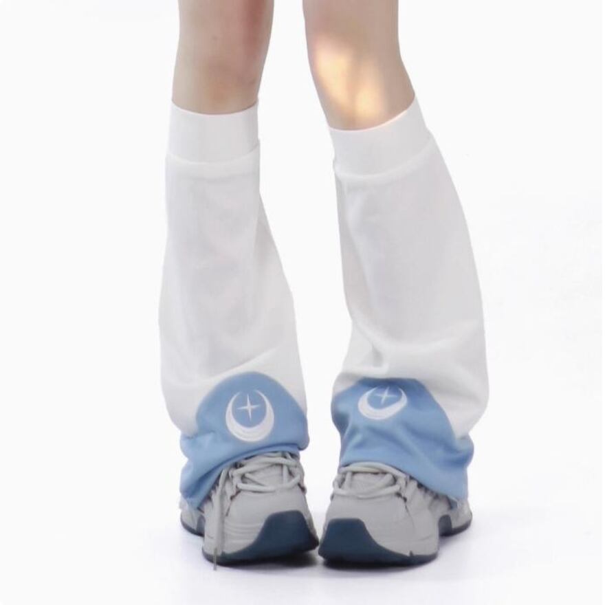 サブカル 服 地雷系 通販 レッグカバー 刺繍 服 系ファッション