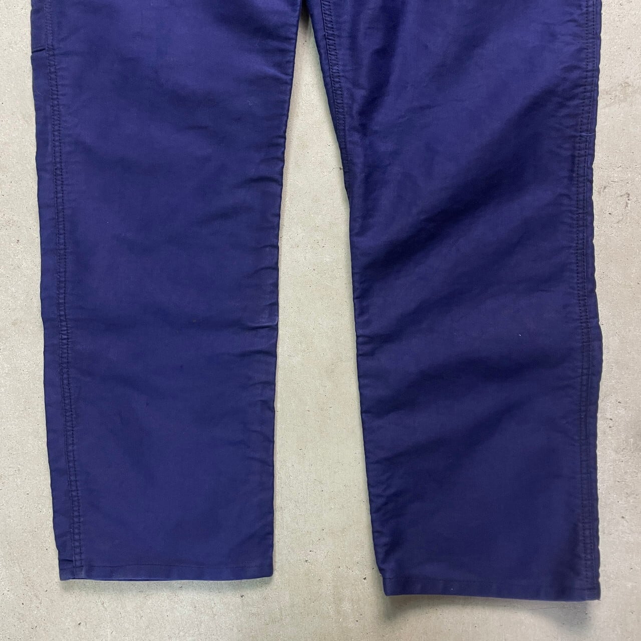 70〜80年代頃 フランス製 A DUMONT D'URVILLE ブルーモールスキン