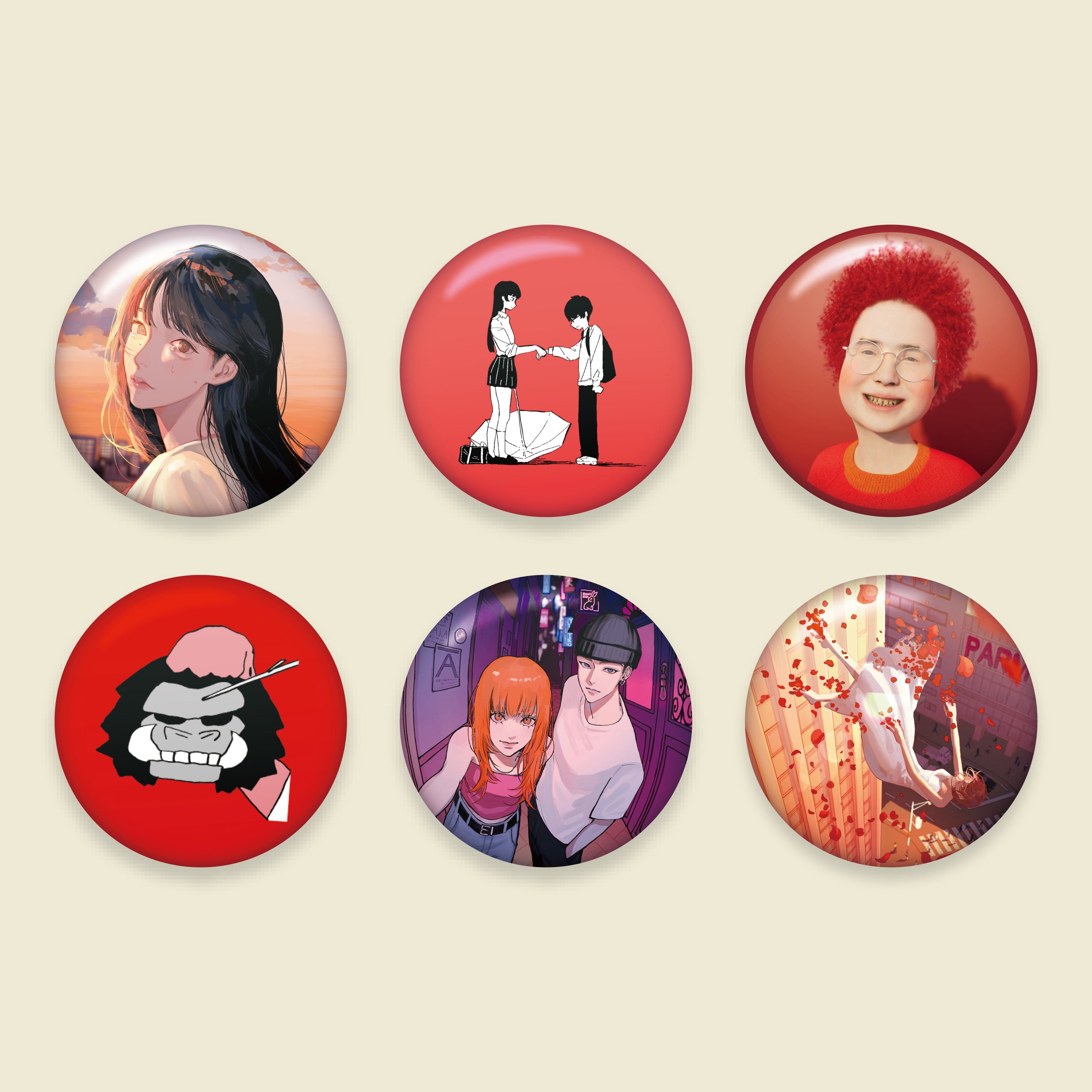 1点 ZIX brilliant 特典 缶バッジ ツキプロ ジャケ写仕様 1点 ZIX brilliant 特典 缶バッジ ツキプロ ジャケ写仕様