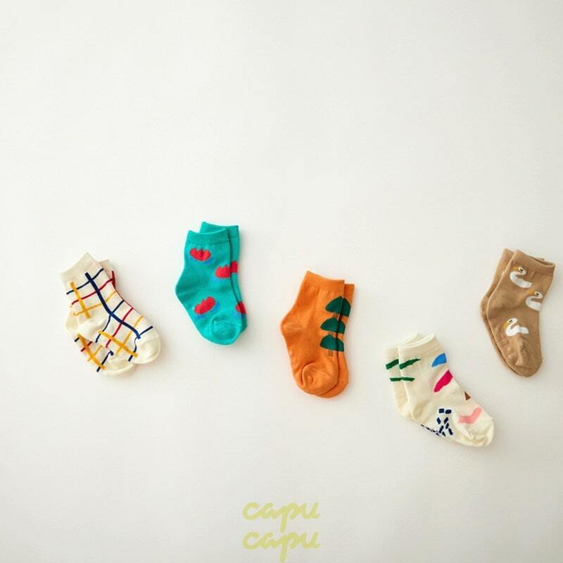 «sold out» various socks 5set ベアリアスソックス 5足セット