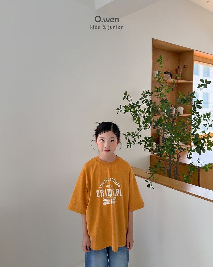 オリジナル7分T S,M,L,XL,JS,JM,JL,JXL / OWEN 26autumn / 韓国子供服
