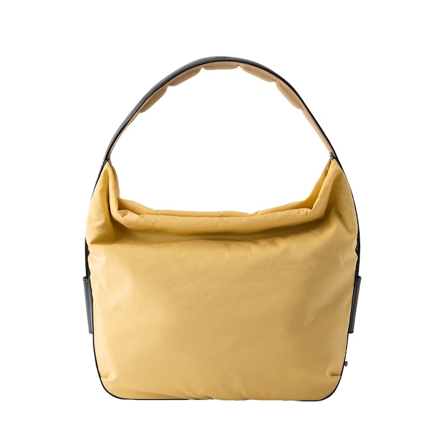 2wayショルダーバッグ 肩がけバック レディース・メンズ兼用 旅行バッグ［MBC021］エッグ/黄色