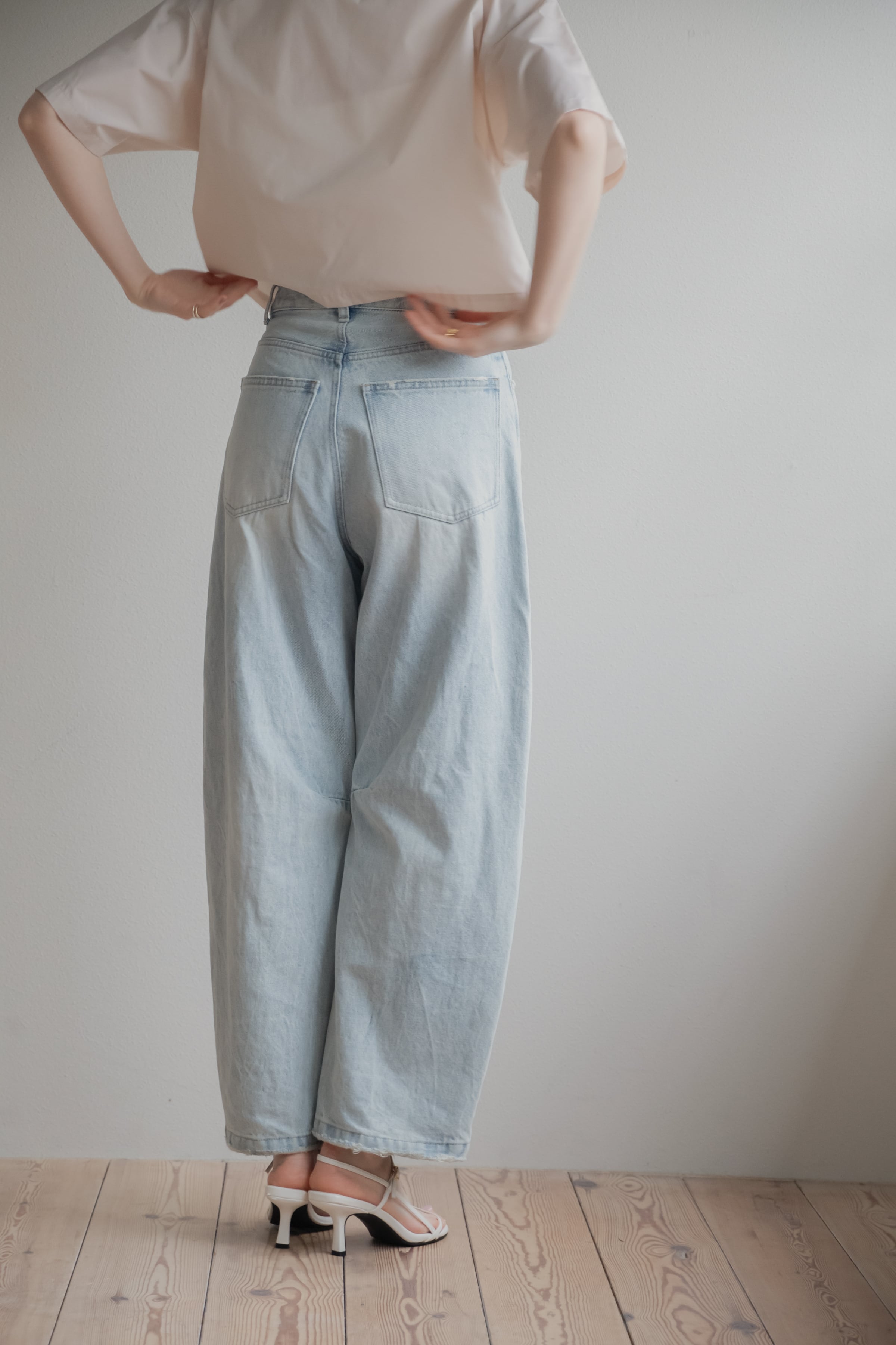 curve denim【通常販売】3〜7日営業日 | pois