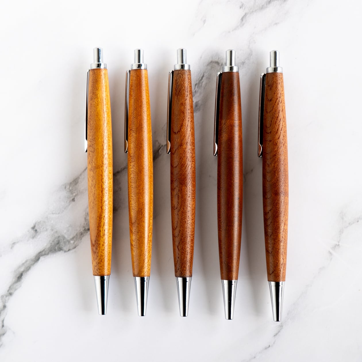 SHIKA様　杢軸ペン４本 SHIKA様 杢軸ペン4本 筆記具 SHIKA様 杢軸ペン4本