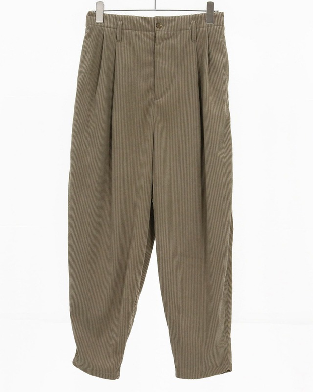 【GLIMCLAP】コーデュロイ バルーンワイドパンツ　(19-005-gla-cf)