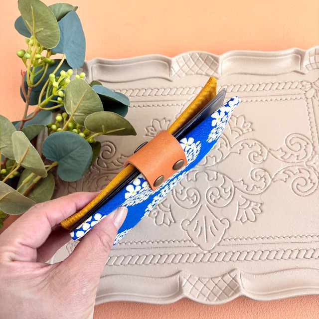 カードケース・ブルーブーケ