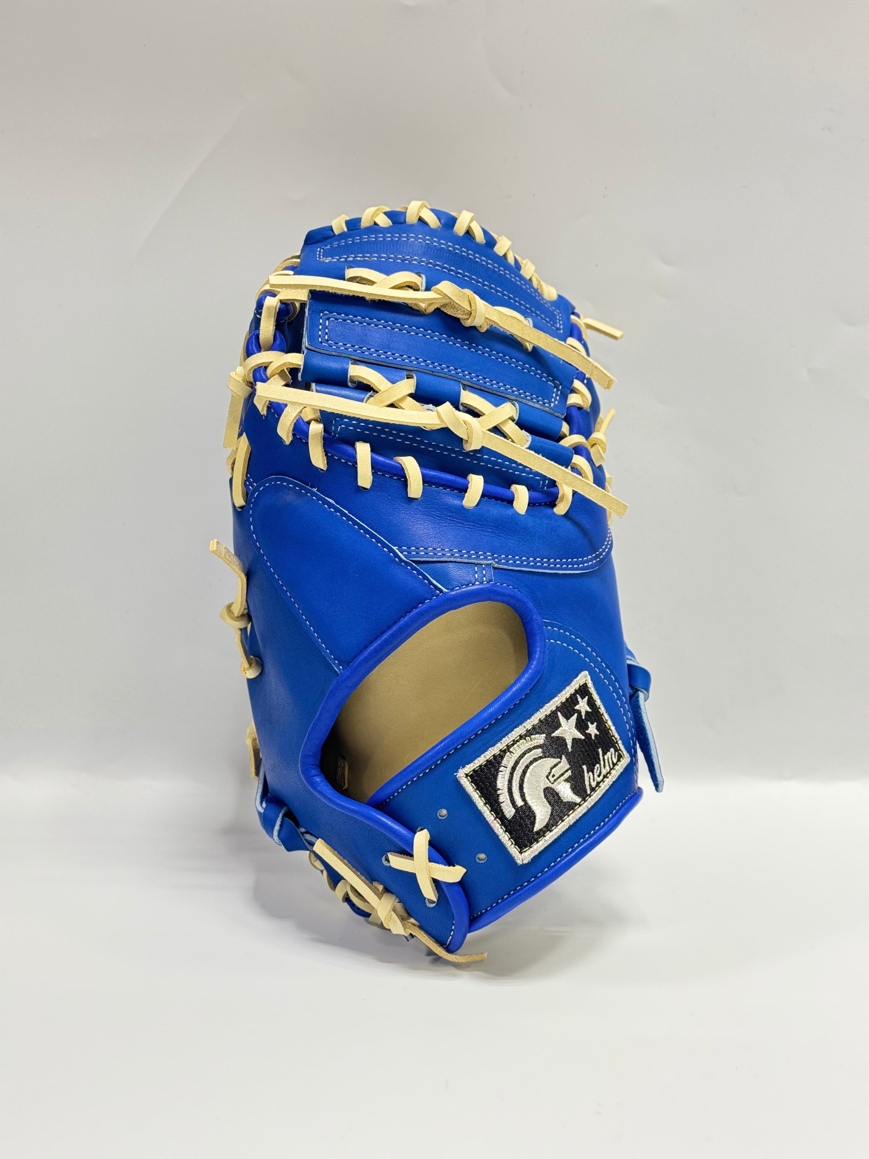 helmｰヘルム 軟式仕様ミット 限定キャッチャーミット ロイヤルブルー