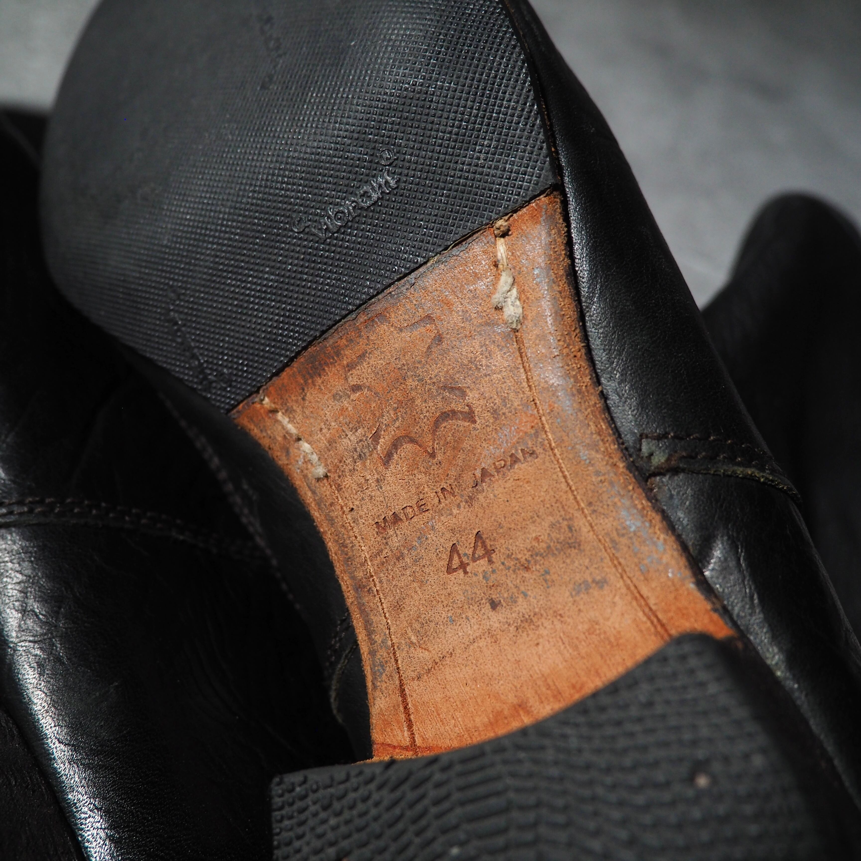 2000s ” Unknown ” Black mode Lamb leather Boots