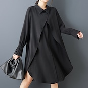 斜め レイヤー チュニック 00307