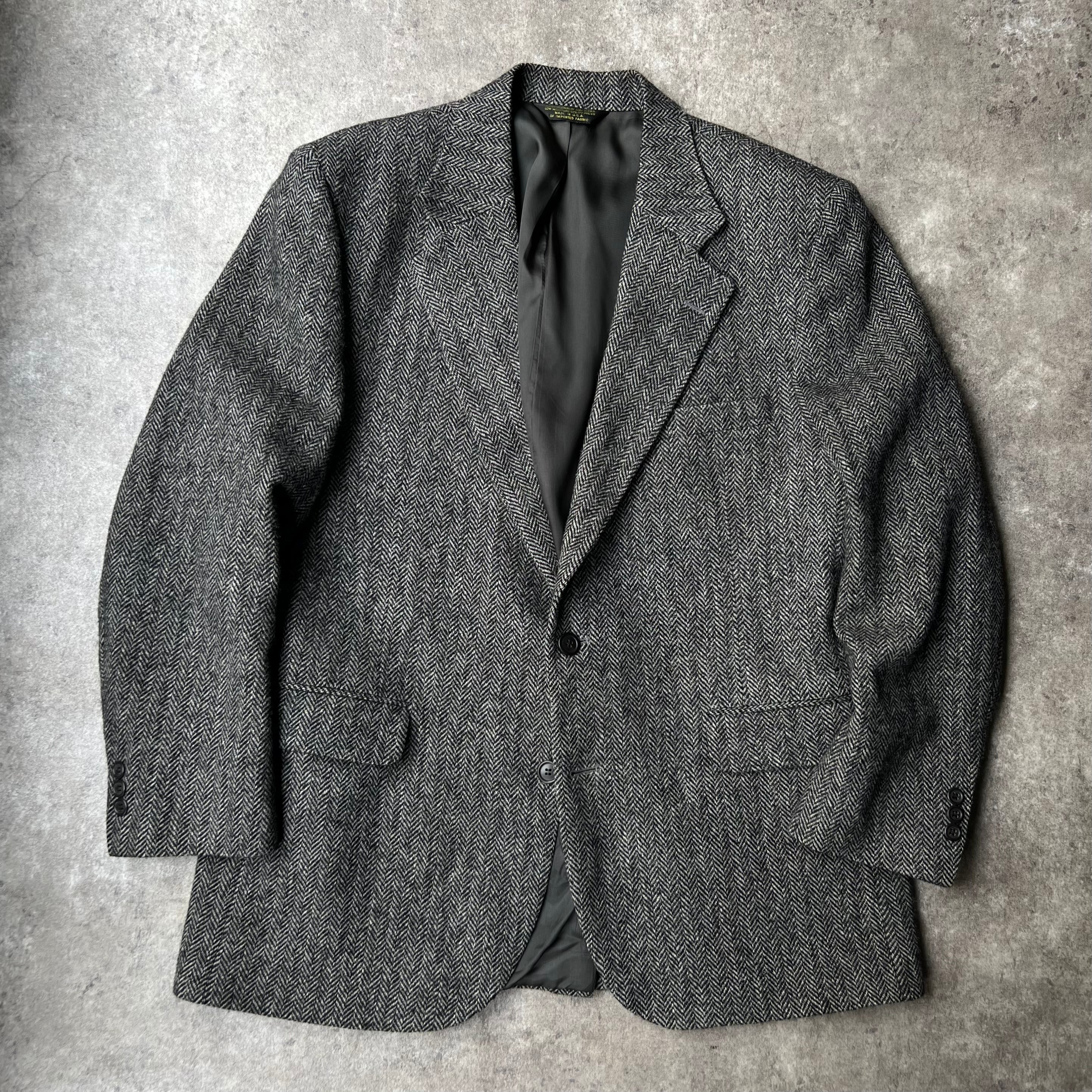Harris Tweed Wool Tweed Jacket 1980-90s - テーラードジャケット