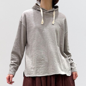 nume organic cotton mini terry hooded pullover