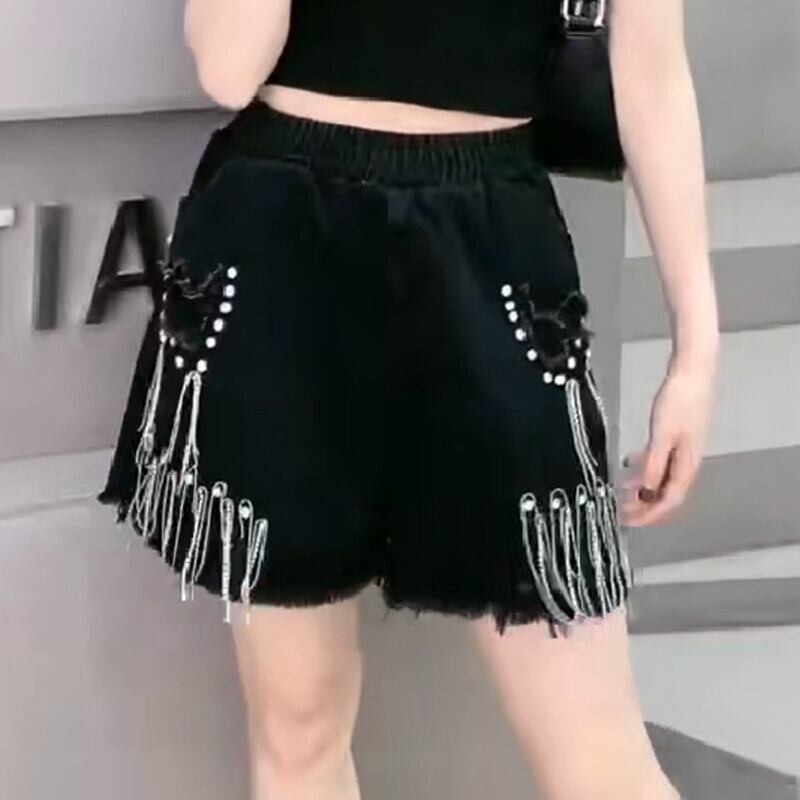 ショーツ サマー薄手 リボン 大きめサイズ 夏物 ブルマー ミックスインファッション19056421746