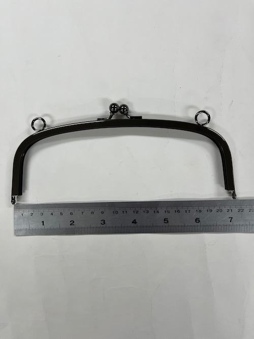 ６８クシセカンド(横約21㎝×高さ約8㎝)　9.5㎜丸玉　２×１０天両リング　（B）