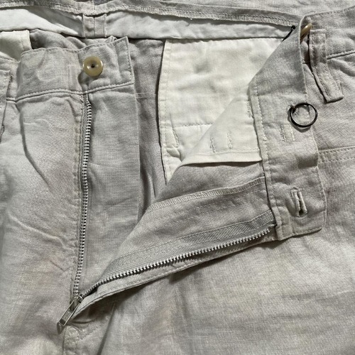 90s Y's archive linen white pants w34 詳細写真11
