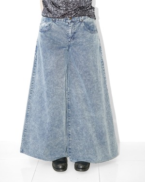 Vintage buggy flare easy denim pants