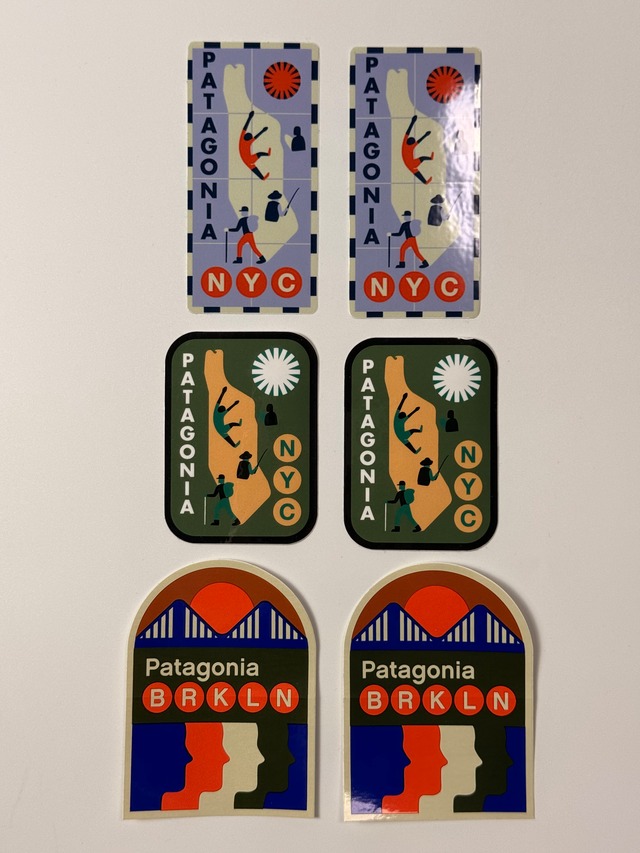 Patagonia NY Sticker ニューヨーク限定 ステッカー
