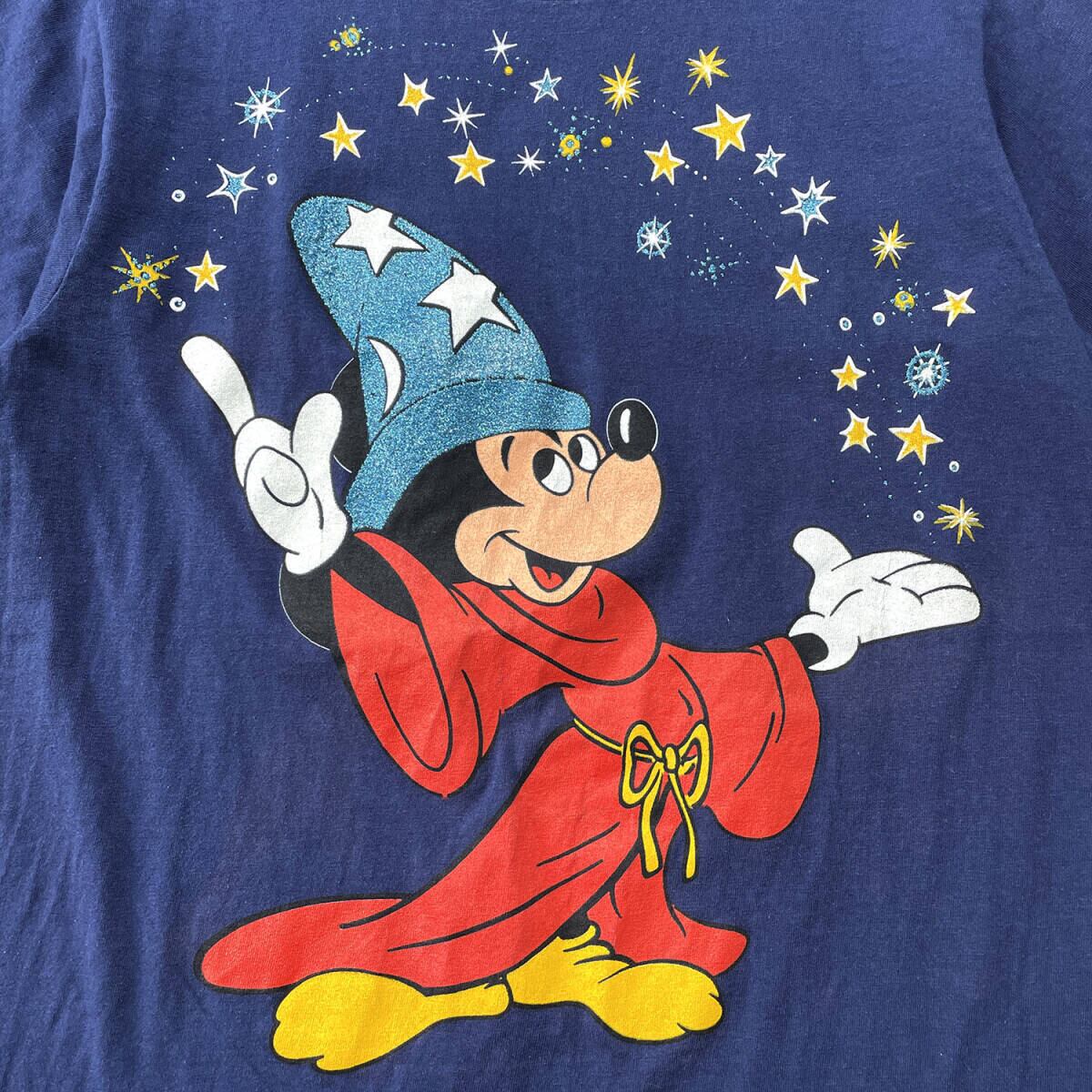 古着 USA製 80S Disney ディズニー ミッキーマウス ファンタジア