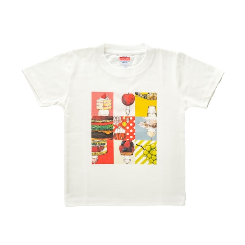 オリジナルＴシャツC　　　　キッズ用（110㎝）（白）