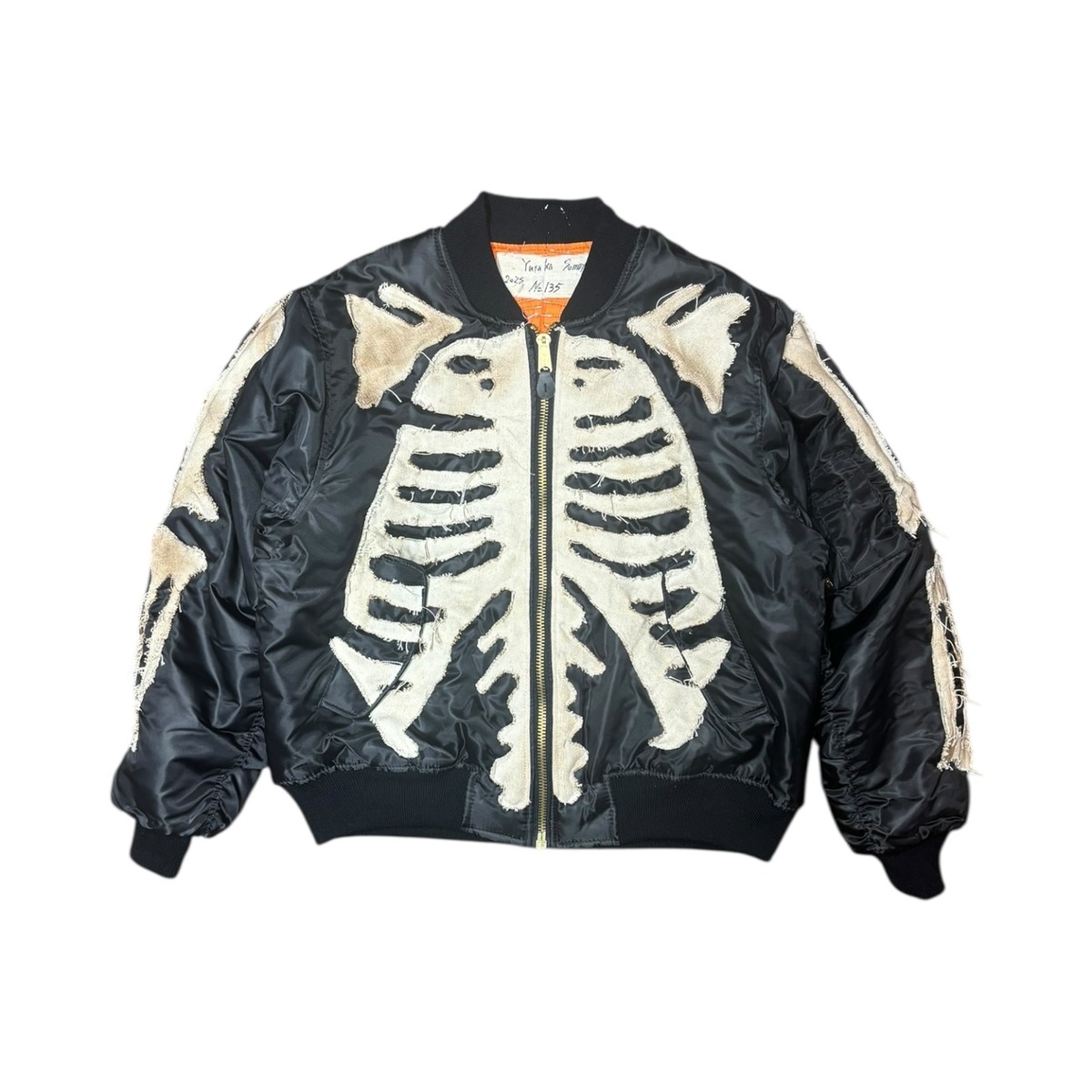 Human bone jacket | YUTAKA SOMEYA REMAKE CLOTHING