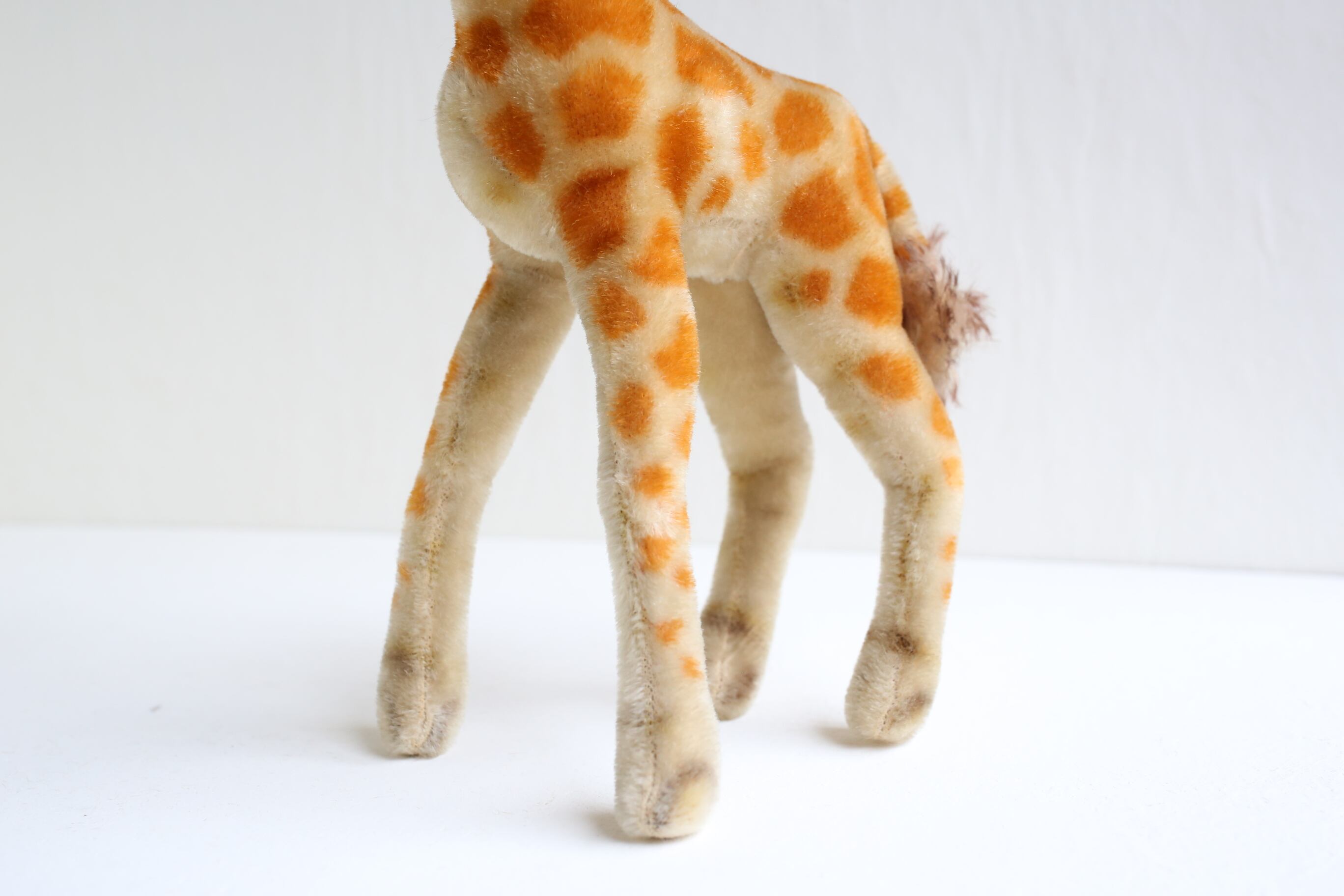 ドイツ ヴィンテージ Steiff シュタイフ キリン 『giraffe』高さ約34cm
