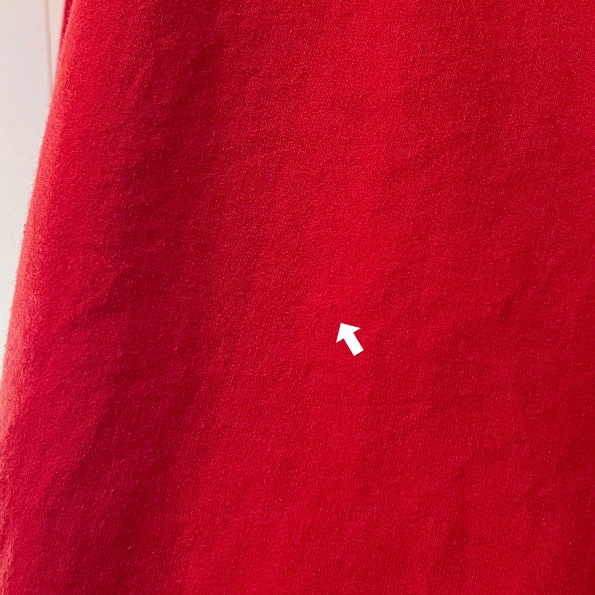 red heavy weight sweat