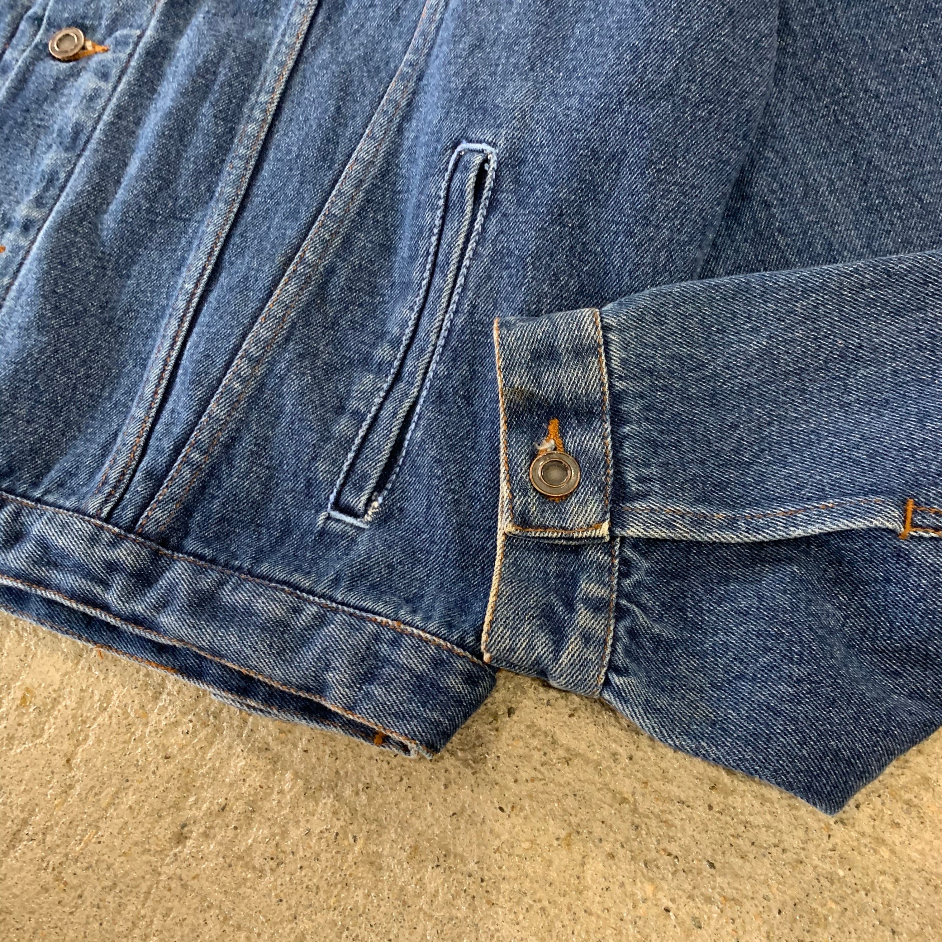 90s pulp fiction denim jacket | What