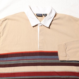 XL 02年 長袖 ラガーシャツ Paragonia パタゴニア Rugby Shirt