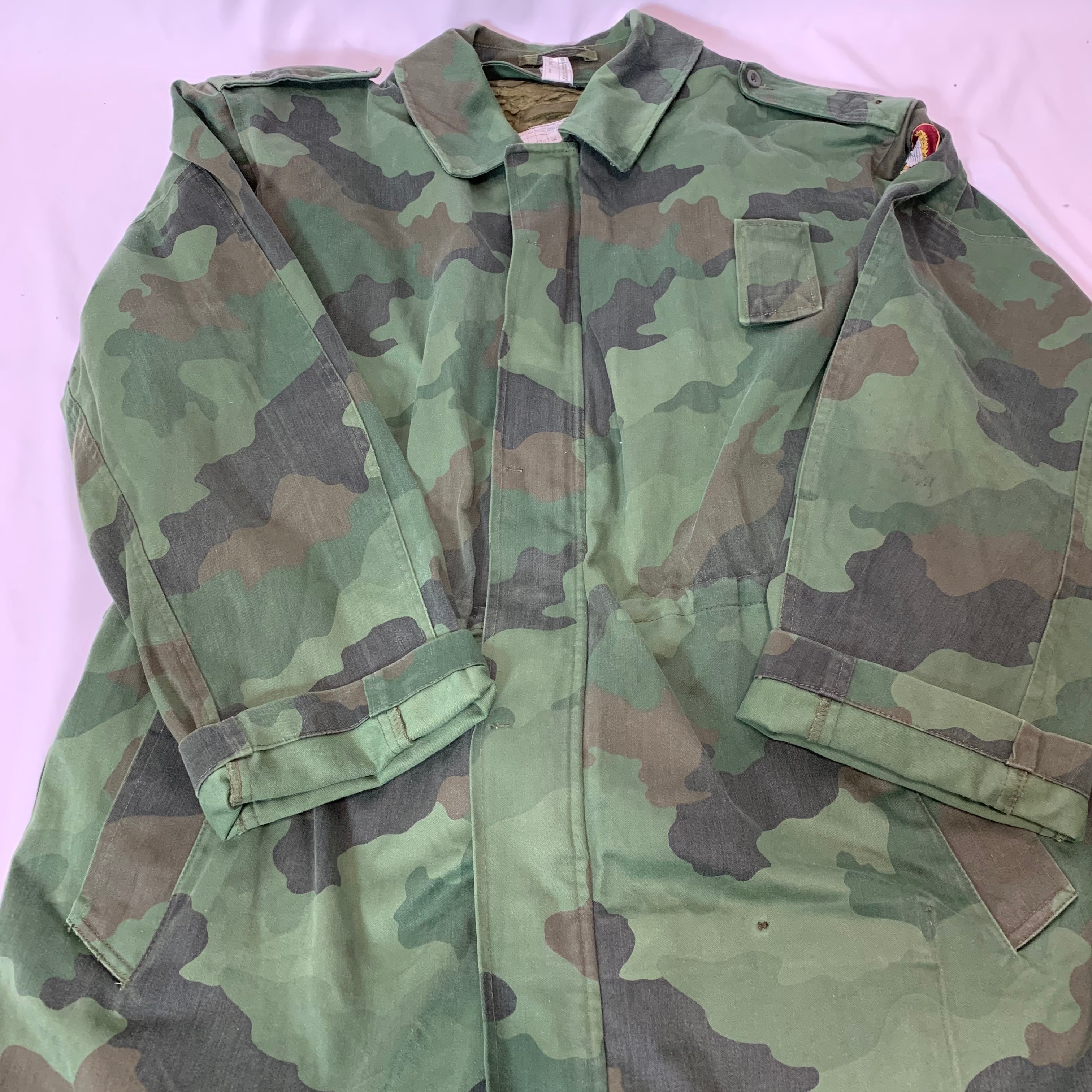 vintage old 90s Serbia Military セルビア軍 フィールド vintage old 90s Serbia Military セルビア軍 フィールド