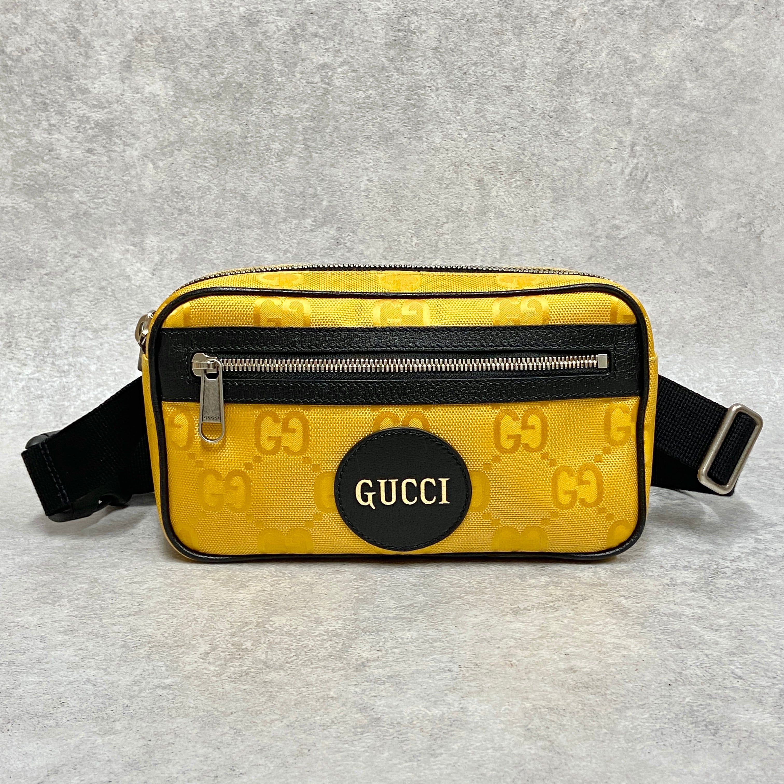 GUCCI グッチ 631341 ボディバッグ ウエストポーチ イエロー 5255