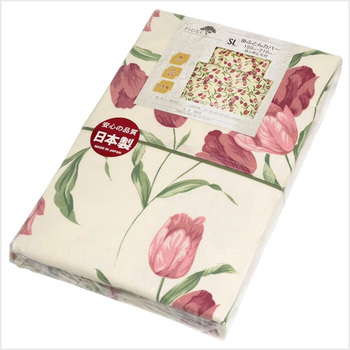 FIDEL(フィデル) チューリップ柄 掛ふとん カバー サイズ／SL(約)150