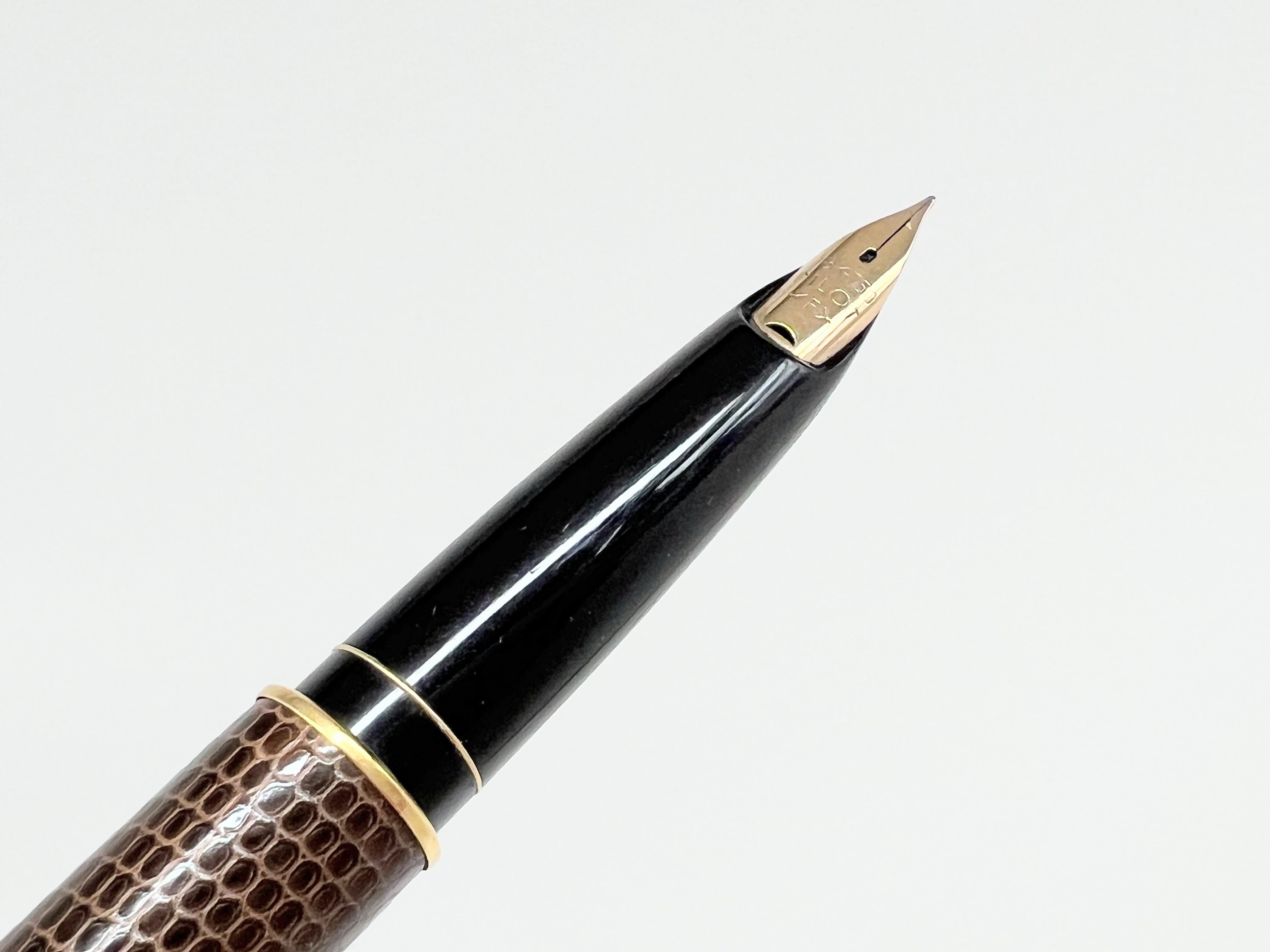 パイロット 万年筆 エリート Elite 18K-750 F