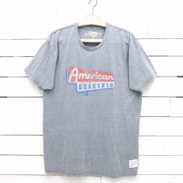 American Roadtrip  ロゴ プリントTシャツ メンズ XLサイズ MADE IN USA