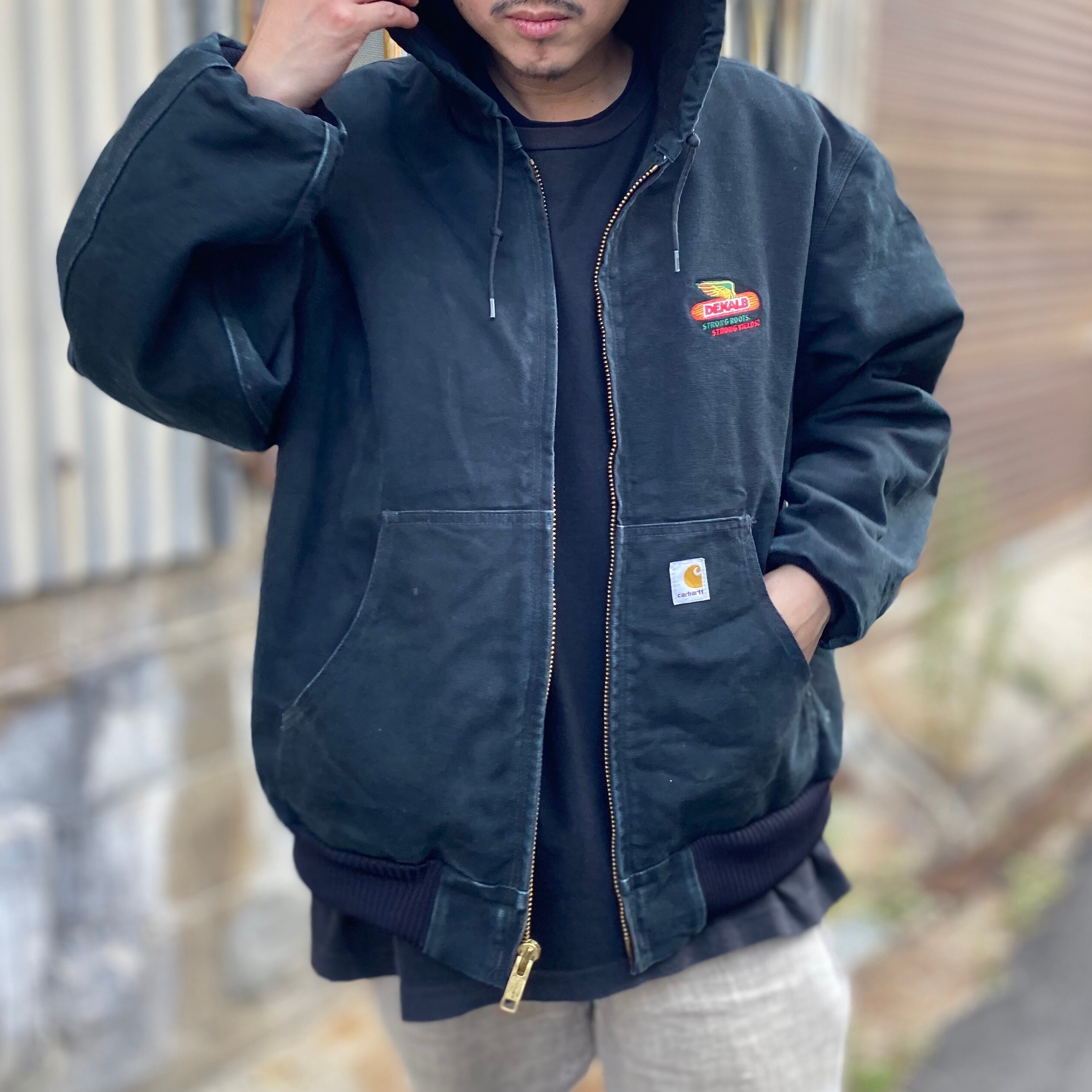 Old Supreme ダック地 ジャケットXL Carhartt