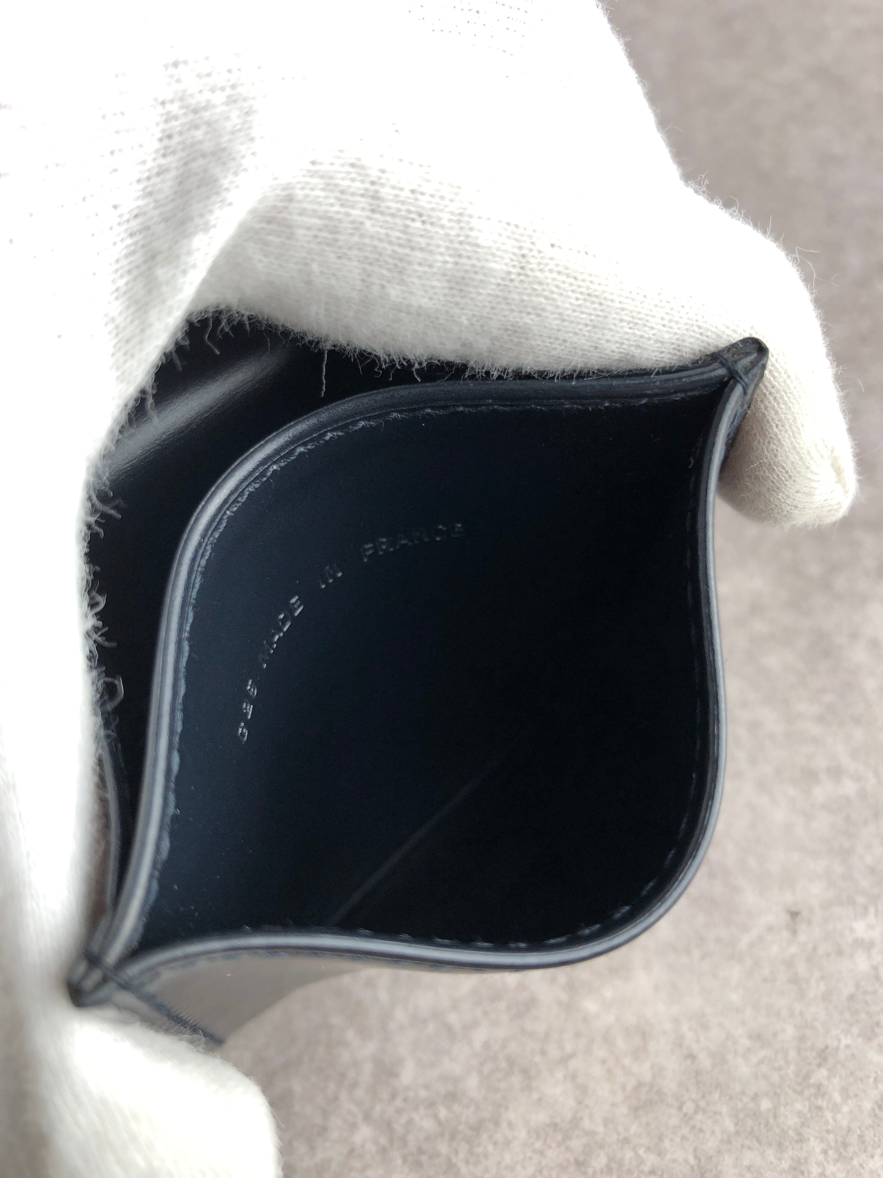 Cartie カルティエ ケース 小銭入れ L字ファスナー レザー 黒 Cartie