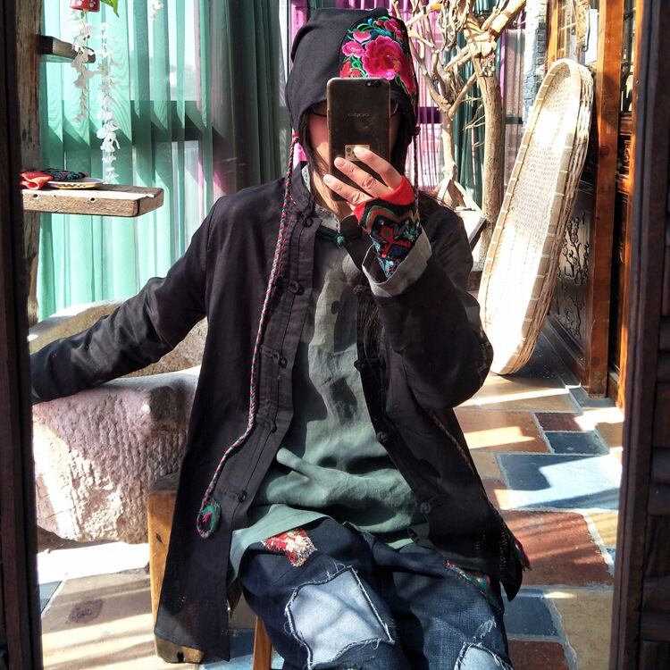 ボタンコート シャツ コットン ステッチ Yiranxuaディースワード2513683139