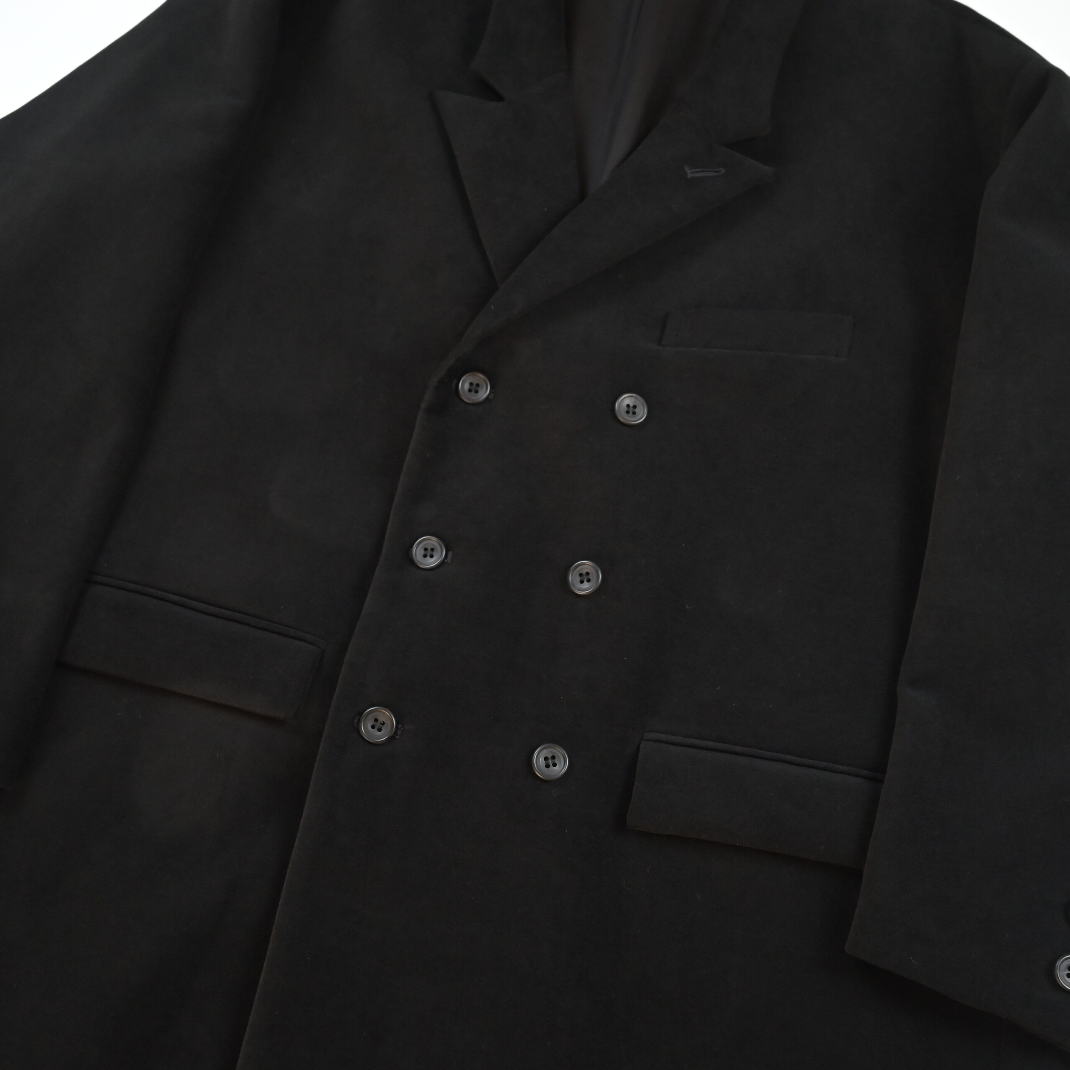 ジャケット・アウター 50's ~ Double Breasted Moleskin Jacket 1950s】German White Moleskin Double Breasted Work Jacket, With All