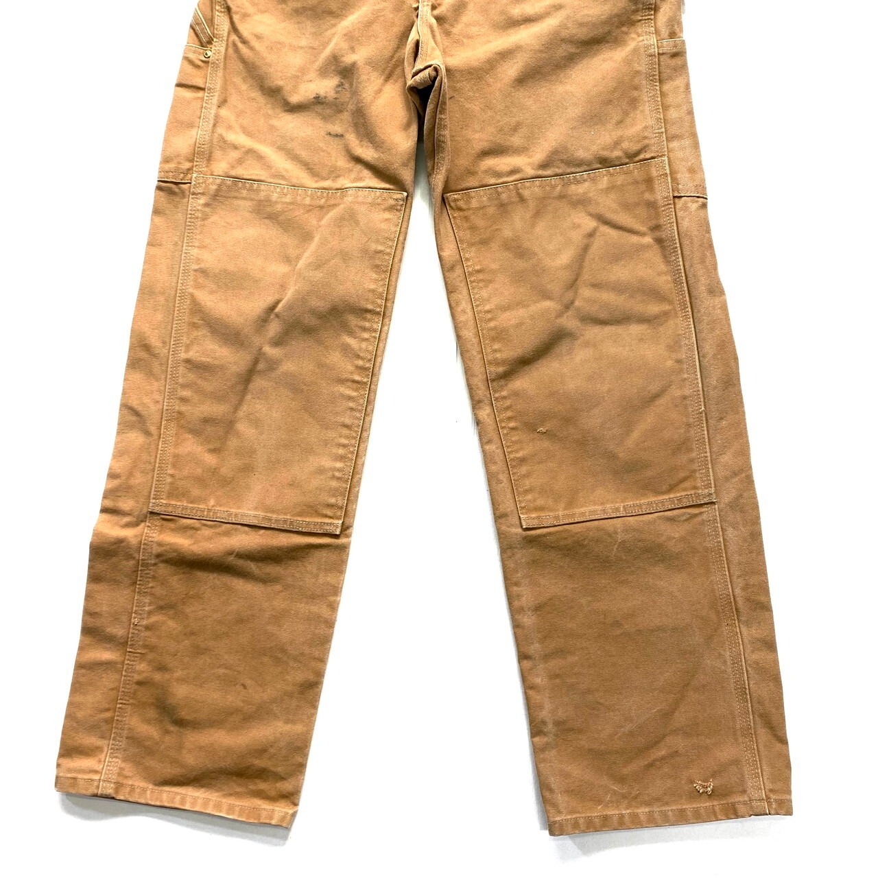 90年代 Carhartt カーハート ダック地 ダブルニー オーバーオール 