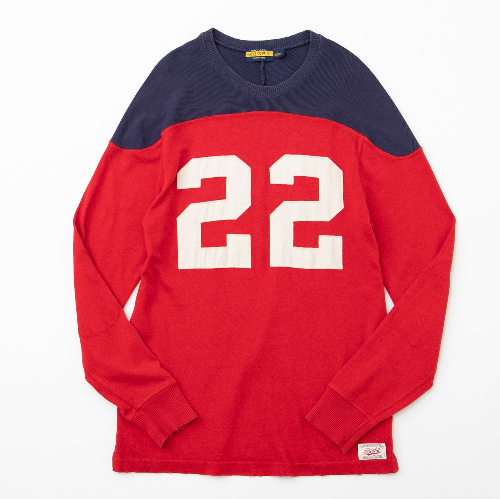 未使用】 Ralph Lauren RUGBY long sleeve football tee／ラルフ ...