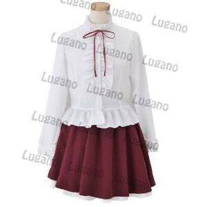 DK766　◆ 『けいおん!』　　平沢 唯　風　コスプレ衣装　新品　完全オーダメイドも対応可能 K766 『けいおん!』 平沢 唯風 コスプレ衣装 cosplay コスチューム