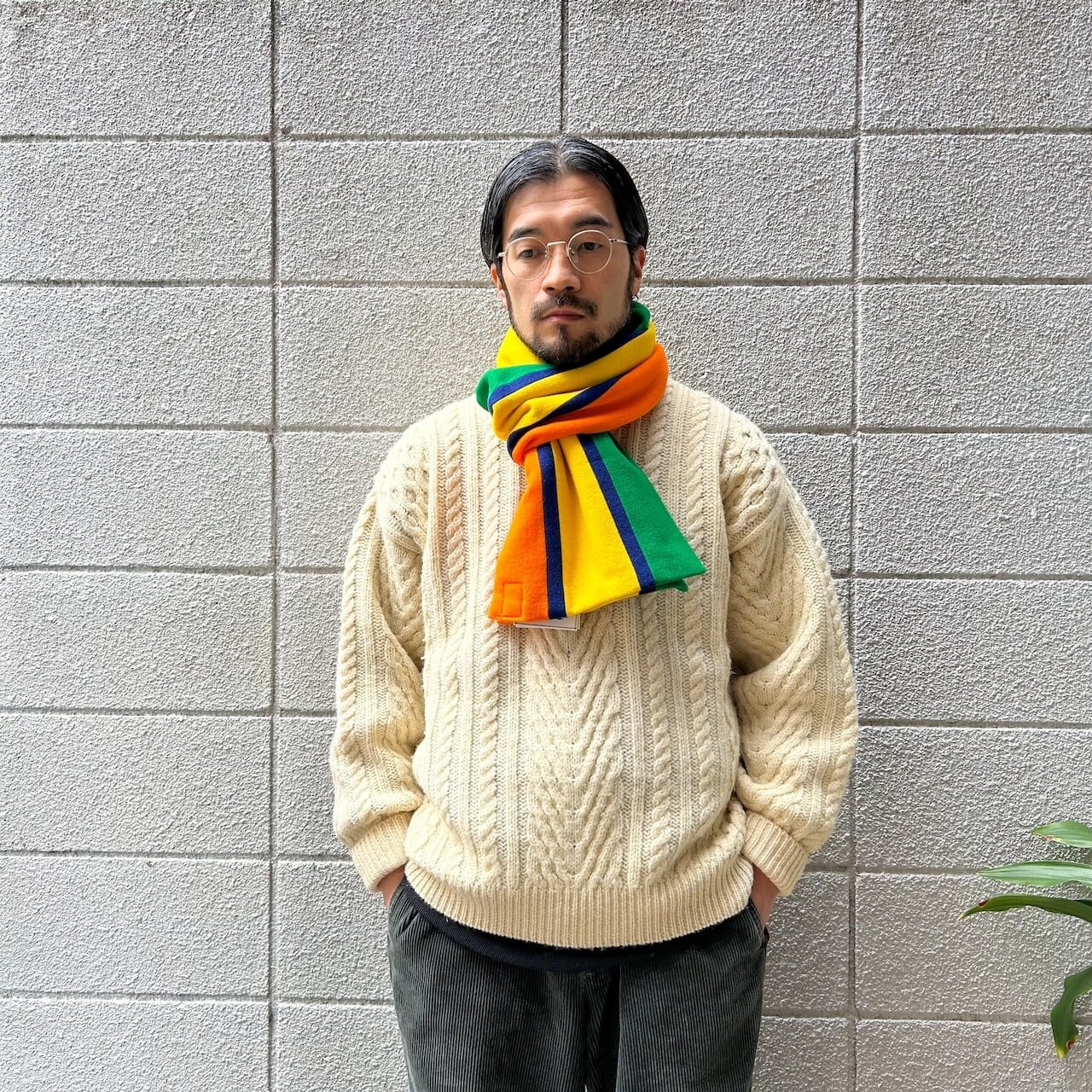 AE CLOTHIER / SCHOOL SCARF - Made in England（AEクロージア