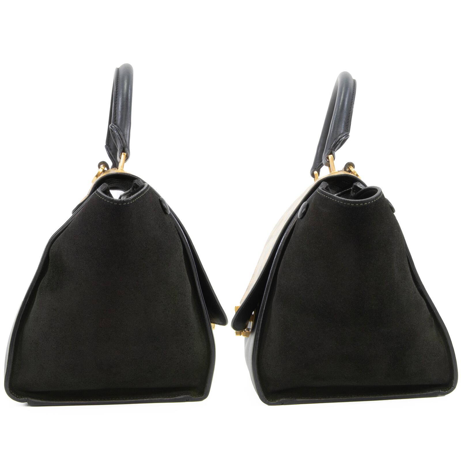 CELINE パイソンレザー 2way ショルダー ハンドバッグ (0070) セリーヌ 
