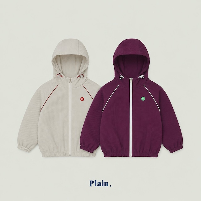 【取寄】plain|choco windbreaker|チョコウィンドブレーカー|XS-XL|kids|26 autumn