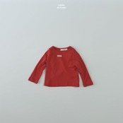 韓国子供服 / LINDO / デイ ラベル Tシャツ / 秋服 *XS~XL*