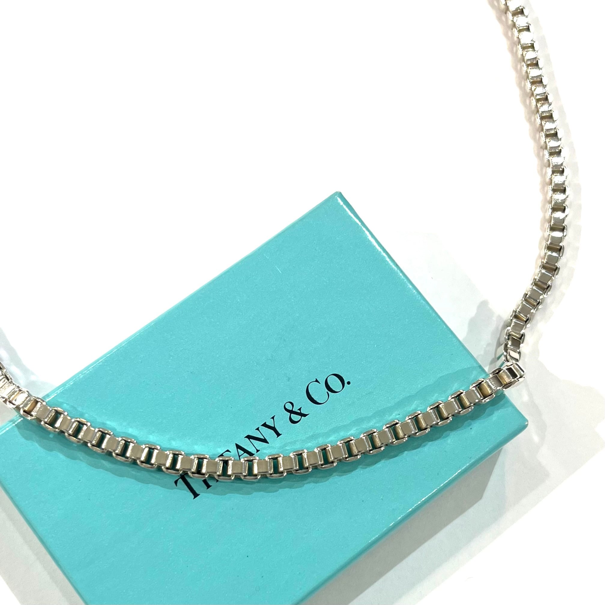 TIFFANY&CO. 】2467ティファニー名作ベネチアンチェーン ネックレス