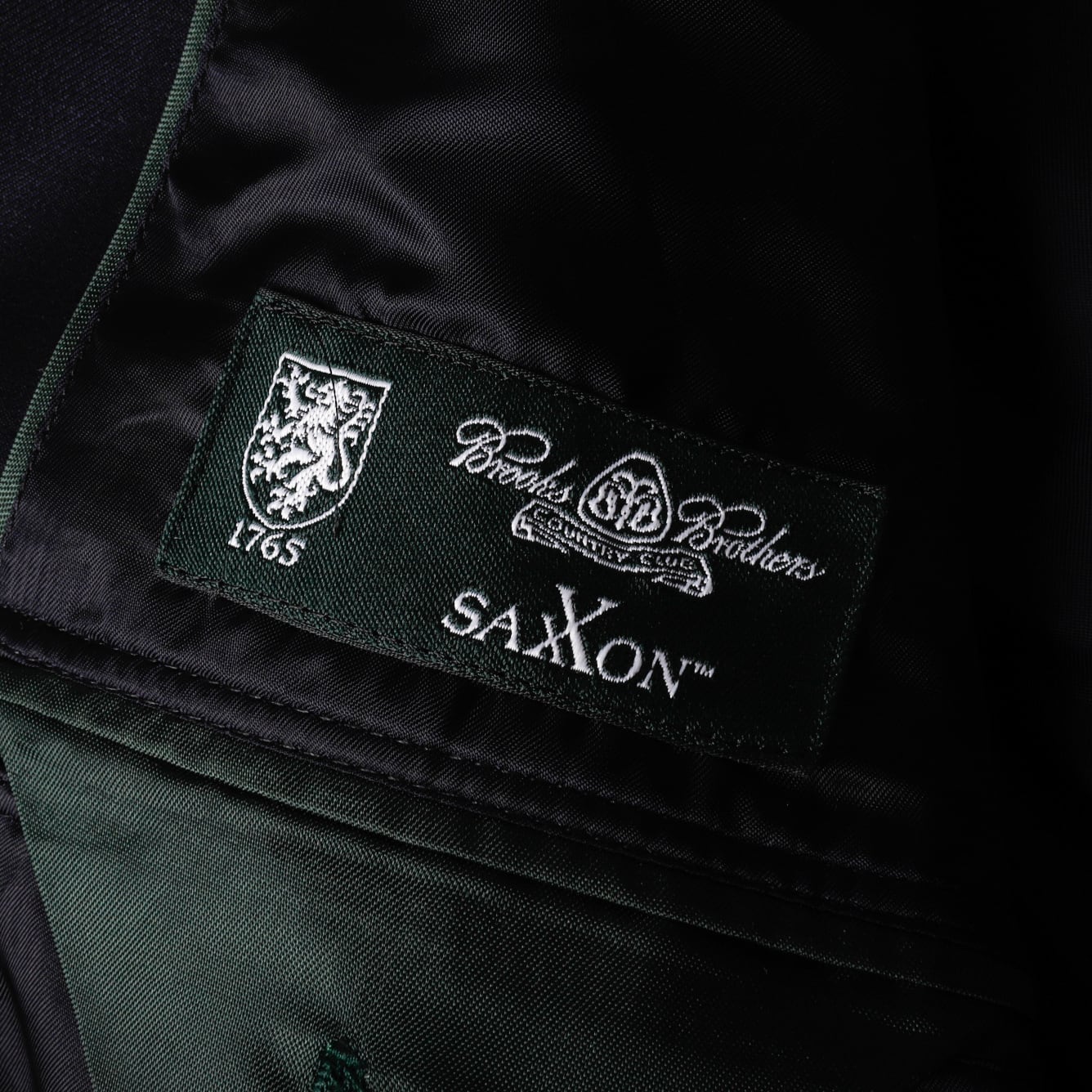 極美品】BROOKS BROTHERS SAXXON Navy blazer size40 Made in USA mint