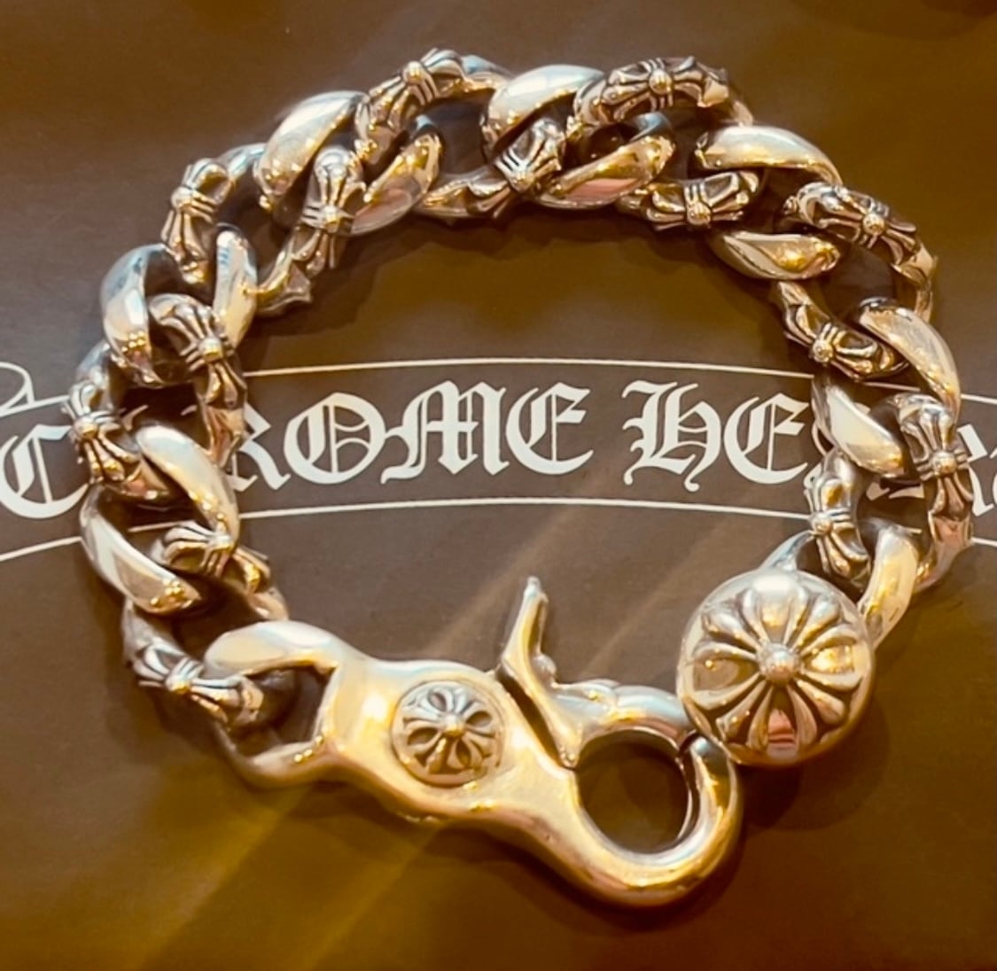 CHROME HEARTS クロムハーツ ファンシーチェーン ブレスレット CHROME HEARTS クロムハーツ ファンシーチェーン ブレスレット