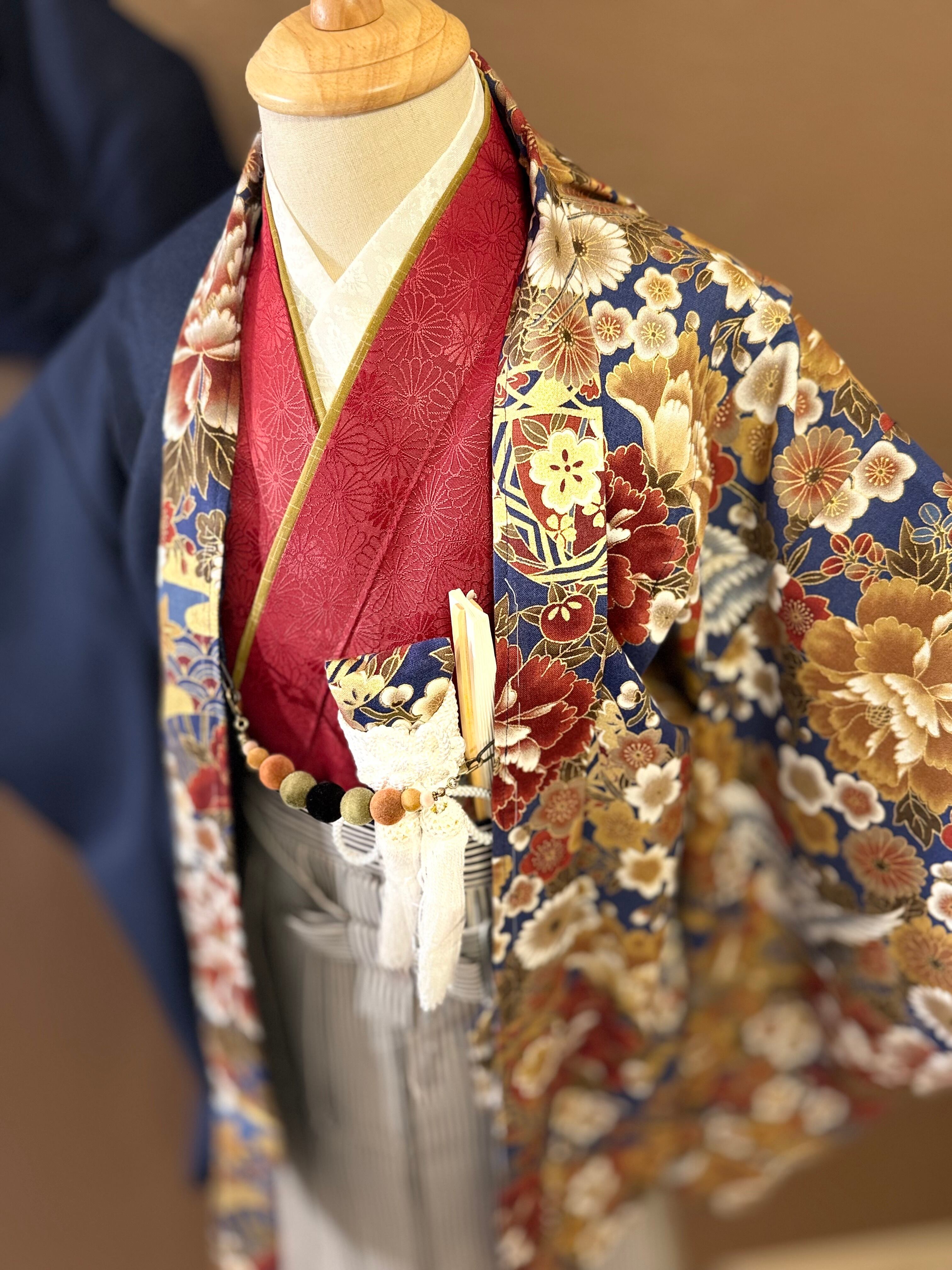 オリジナル別注製作】新商品 七五三の被布・SIZE90 女の子の祝い着